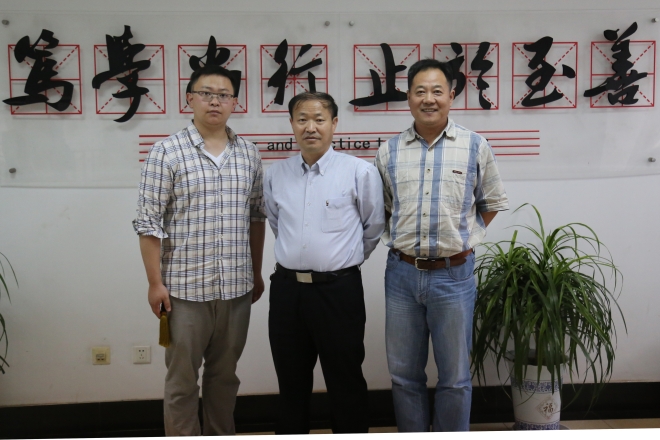 顾正彪副校长亲切接见西藏校友陈煜