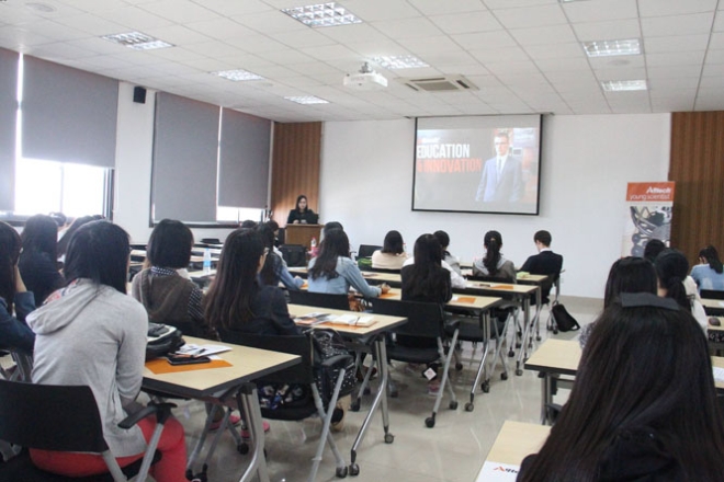 “奥特奇”全球青年科学家精英大赛巡回演讲暨第二届“奥特奇”奖学金颁奖典礼