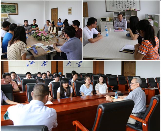 情暖江南—各地校友分会来校迎接2015届新校友