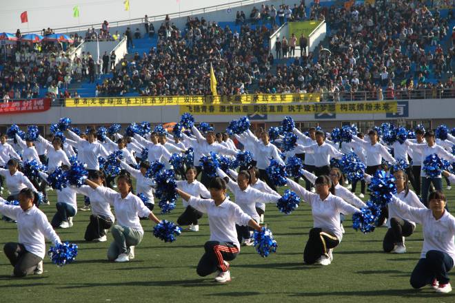 江南大学举行2014年金秋体育节暨第十四届田径运动会