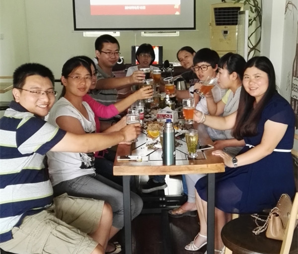 浙江校友会组织在杭生物食品行业校友交流会