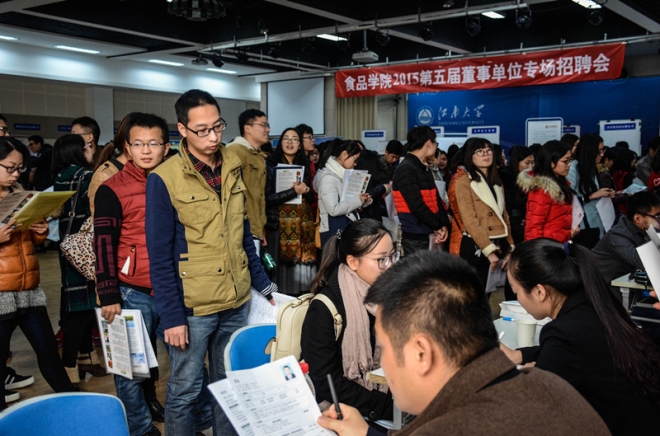 食品学院2015年第二届董事单位专场招聘会顺利召开