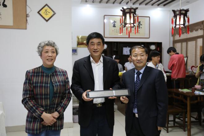 顾正彪副校长一行九人赴合肥学习调研