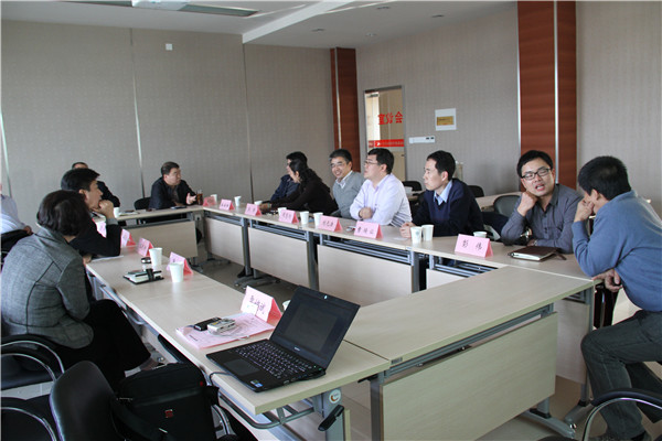 京粮集团王建新副总经理一行来校考察交流