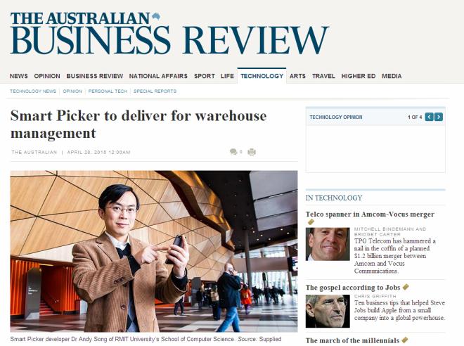 我校优秀校友宋正登上澳洲主流媒体