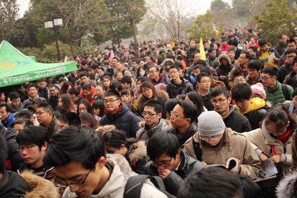 2014年全国硕士研究生入学考试江南大学考点顺利进行